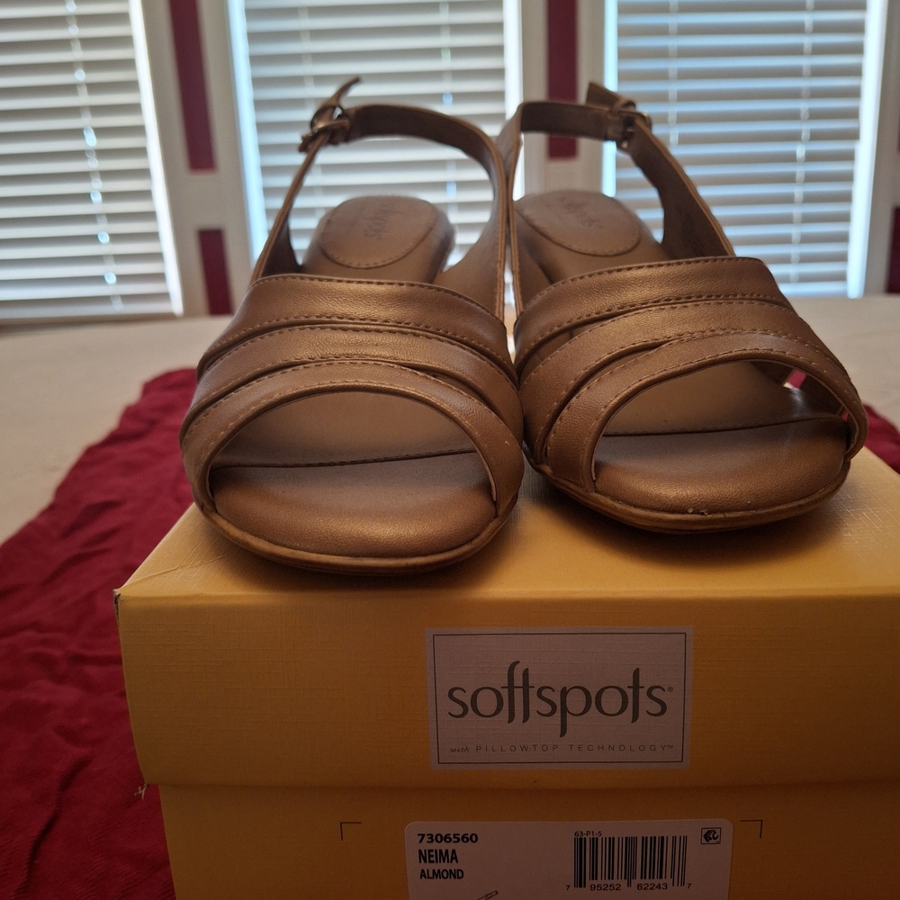 Softspots Almond Sandals